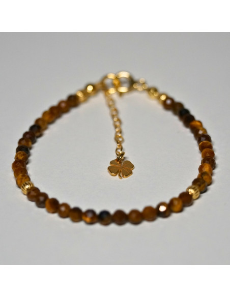 Bransoletka Szczęścia Tygrysie Oko 3mm - Crystals Break