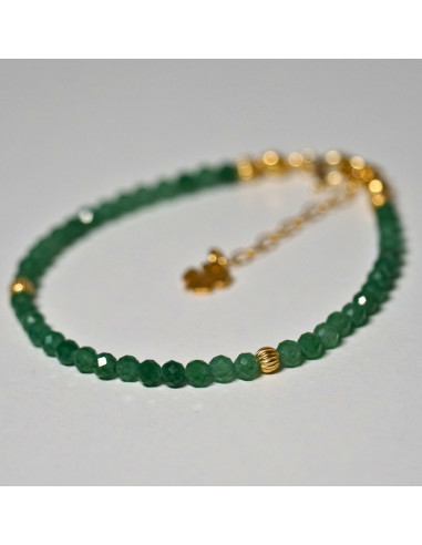 Bransoletka Szczęścia Awenturyn 3mm - Crystals Break