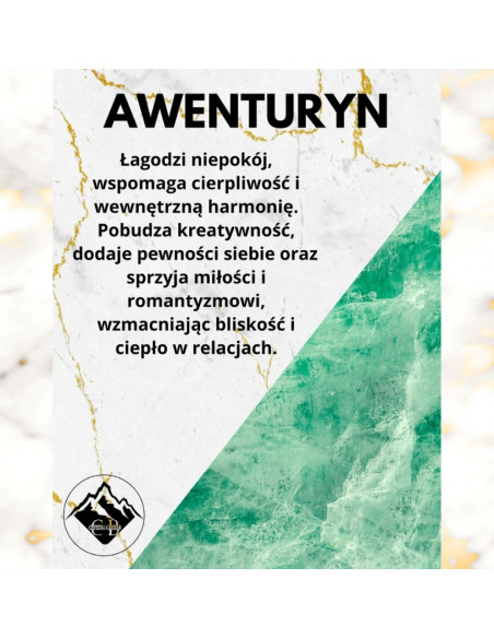 Bransoletka Awenturyn 3mm - Crystals Break