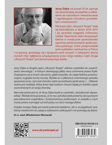 UKRYTE TERAPIE CZĘŚĆ 2  JERZY ZIĘBA PRZEDSPRZEDAŻ