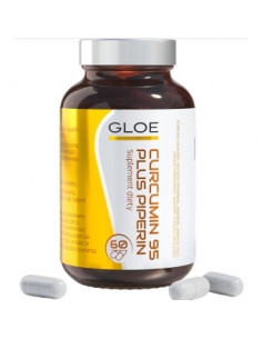 CURCUMIN 95 PLUS PIPERIN 60 KAPS - GLOE