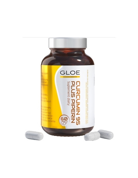 CURCUMIN 95 PLUS PIPERIN 60 KAPS - GLOE