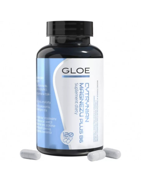 CYTRYNIAN MAGNEZU 120 KAPS - GLOE
