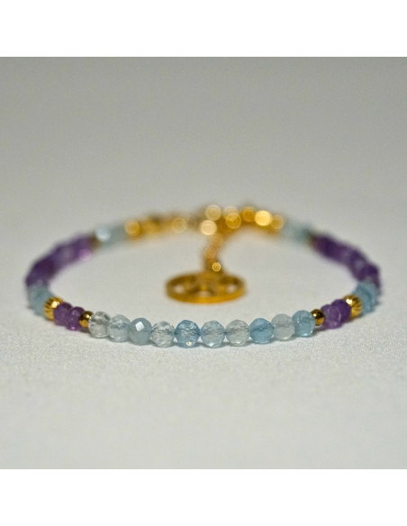 Bransoletka Znak Zodiaku Ryby 3mm - Crystals Break