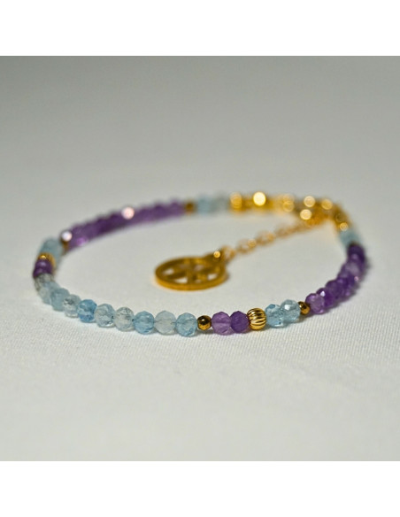 Bransoletka Znak Zodiaku Ryby 3mm - Crystals Break