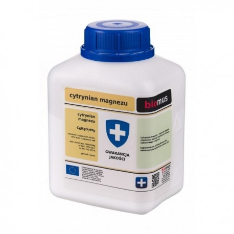 CYTRYNIAN MAGNEZU 250g BIOMUS
