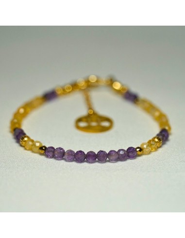 Bransoletka Znak Zodiaku Bliźnięta 3mm - Crystals Break