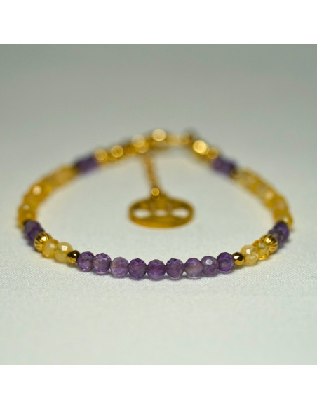 Bransoletka Znak Zodiaku Bliźnięta 3mm - Crystals Break