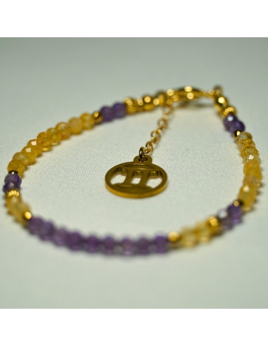 Bransoletka Znak Zodiaku Bliźnięta 3mm - Crystals Break