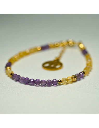 Bransoletka Znak Zodiaku Bliźnięta 3mm - Crystals Break