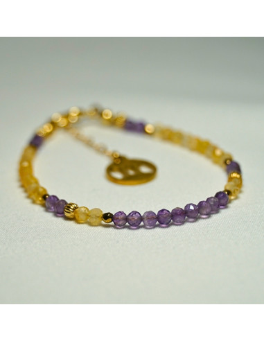 Bransoletka Znak Zodiaku Bliźnięta 3mm - Crystals Break