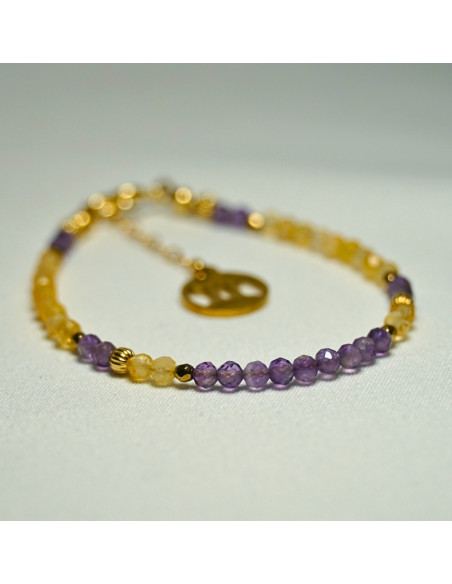 Bransoletka Znak Zodiaku Bliźnięta 3mm - Crystals Break