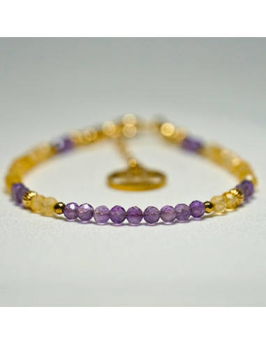 Bransoletka Znak Zodiaku Bliźnięta 3mm - Crystals Break