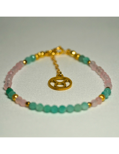 Bransoletka Znak Zodiaku Byk 3mm - Crystals Break