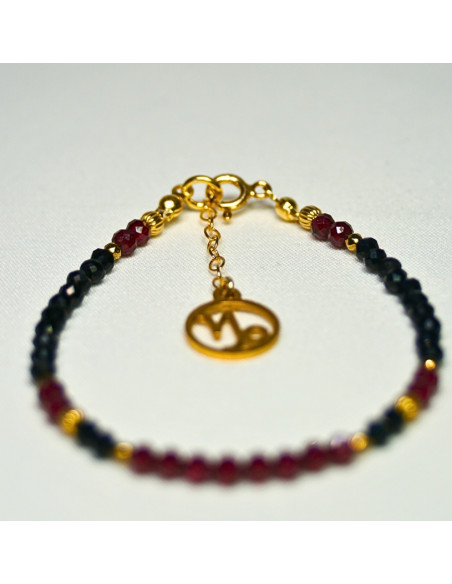 Bransoletka Znak Zodiaku Koziorożec 3mm - Crystals Break