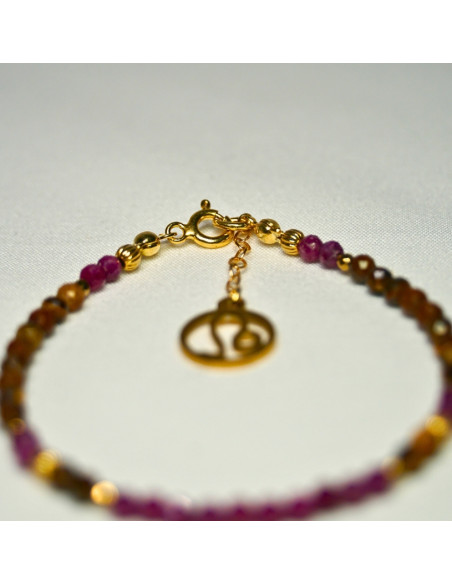 Bransoletka Znak Zodiaku Lew 3mm - Crystals Break