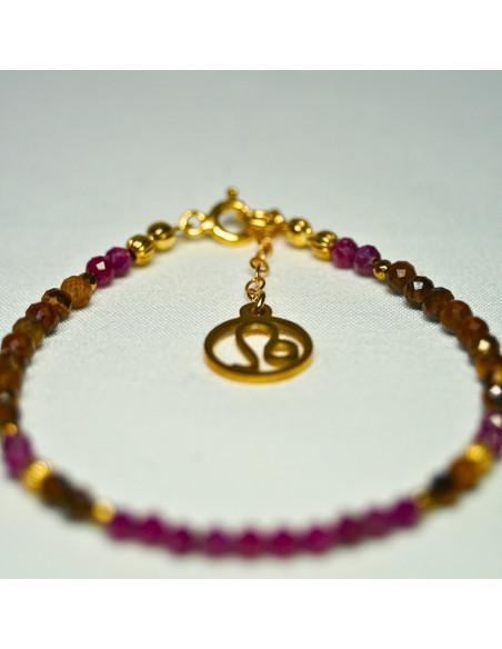 Bransoletka Znak Zodiaku Lew 3mm - Crystals Break