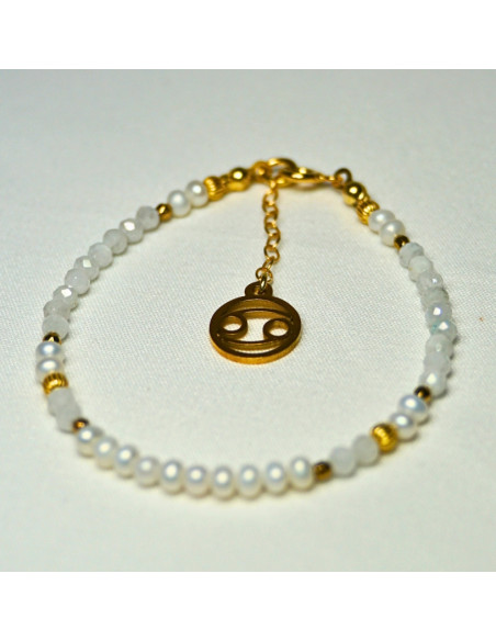 Bransoletka Znak Zodiaku Rak 3mm - Crystals Break