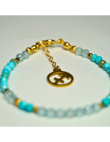 Bransoletka Znak Zodiaku Strzelec 3mm - Crystals Break