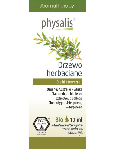 DRZEWKO HERBACIANE EKO, OLEJEK ETERYCZNY 10ML- PHYSALIS