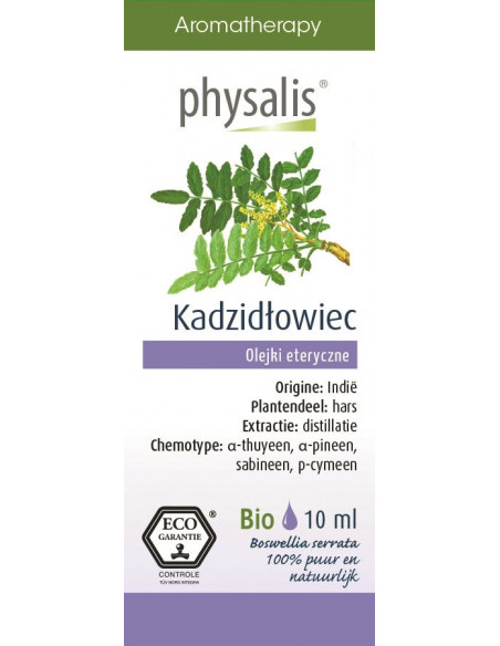 KADZIDŁOWIEC EKO, OLEJEK ETERYCZNY 10ML- PHYSALIS