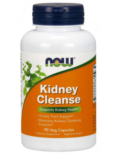 WSPARCIE NEREK (KIDNEY CLEANSE) 90 vcaps. NOW FOODS