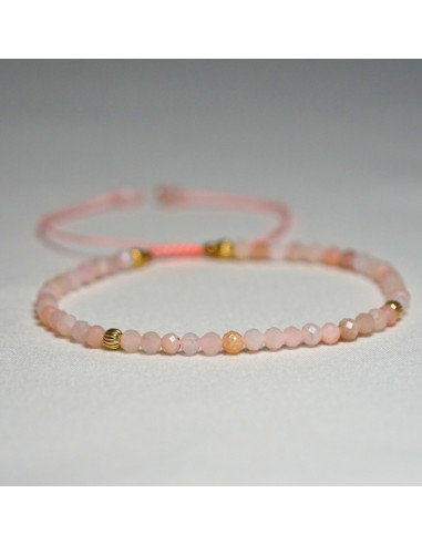 Bransoletka Opal Różowy 3mm - Crystals Break