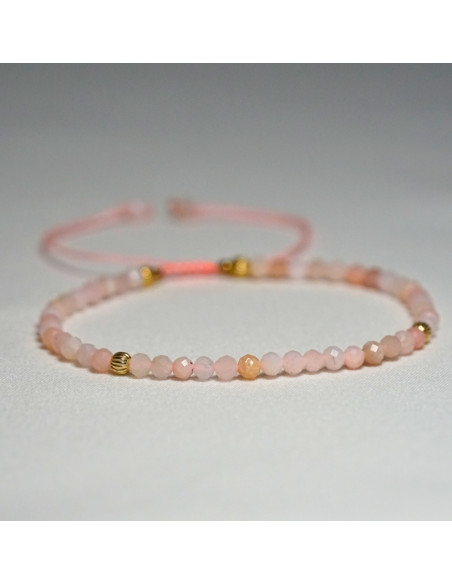 Bransoletka Opal Różowy 3mm - Crystals Break