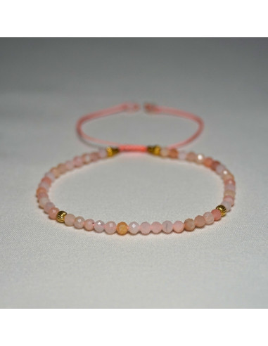 Bransoletka Opal Różowy 3mm - Crystals Break