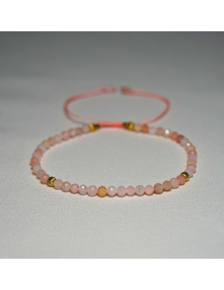 Bransoletka Opal Różowy 3mm - Crystals Break