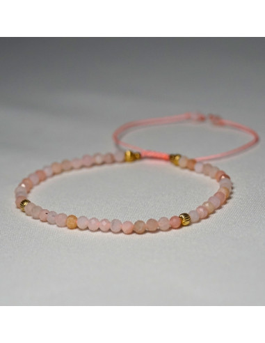 Bransoletka Opal Różowy 3mm - Crystals Break