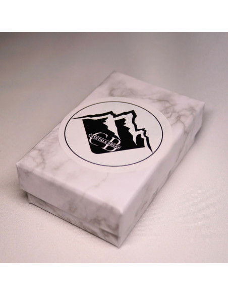 Kolczyki Turmalin Niebieski 3mm - Crystals Break