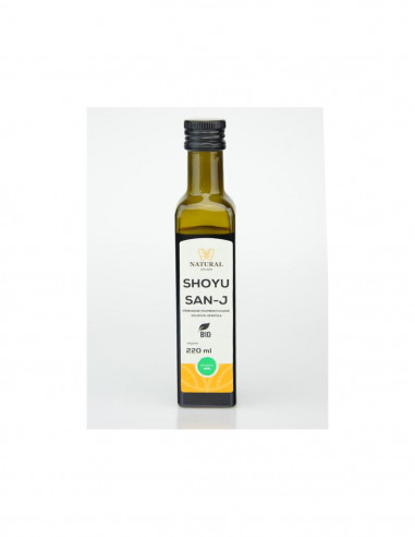 SOS SOJOWY SHOYU SAN-J BIO 220ML - NATURAL