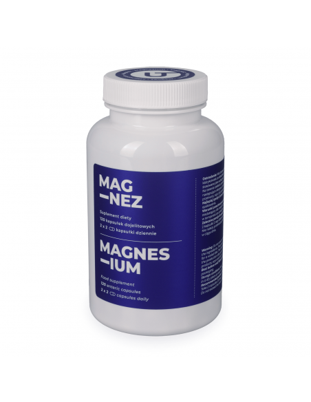 MAGNEZ 120kaps. - VISANTO UKRYTE TERAPIE JERZY ZIĘBA