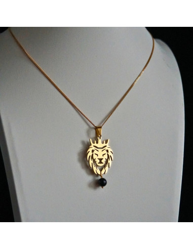 Naszyjnik LEW X TURMALIN Złota - Crystals Break