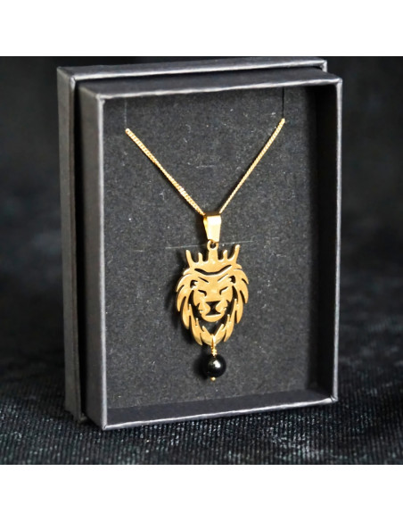 Naszyjnik LEW X TURMALIN Złota - Crystals Break