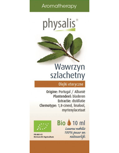 WAWRZYN SZLACHETNY BIO, OLEJEK ETERYCZNY 10ML - PHYSALIS