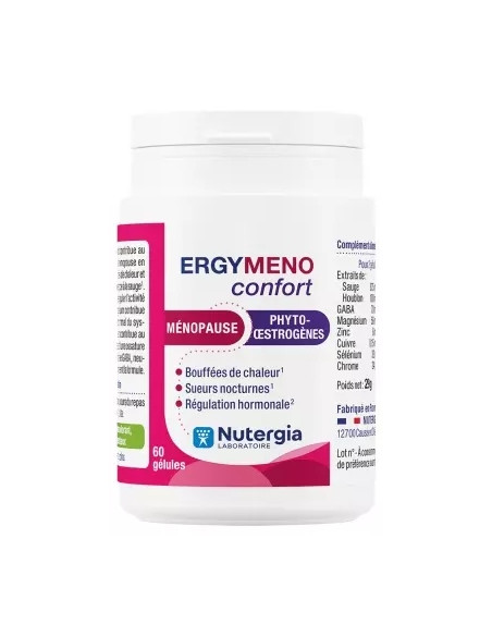 ERGYMENO CONFORT - DOBRE SAMOPOCZUCIE KOBIET 60 KAPS. - NUTERGIA