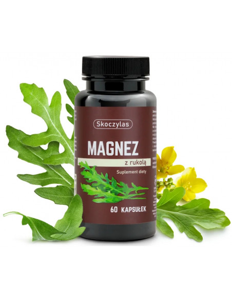 MAGNEZ Z RUKOLĄ 60kaps. - MAREK SKOCZYLAS