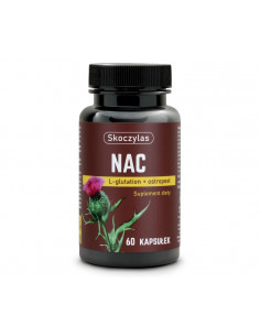 NAC L-GLUTATION, OSTROPEST 60 KAPS.- MAREK SKOCZYLAS 2