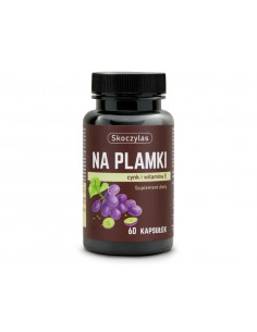 NA PLAMKI - CYNK, BETA KAROTEN, WITAMINA E 60kaps. - MAREK SKOCZYLAS 2