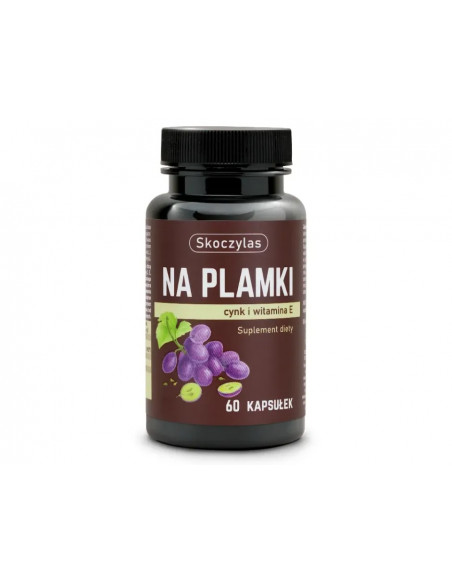 NA PLAMKI - CYNK, BETA KAROTEN, WITAMINA E 60kaps. - MAREK SKOCZYLAS