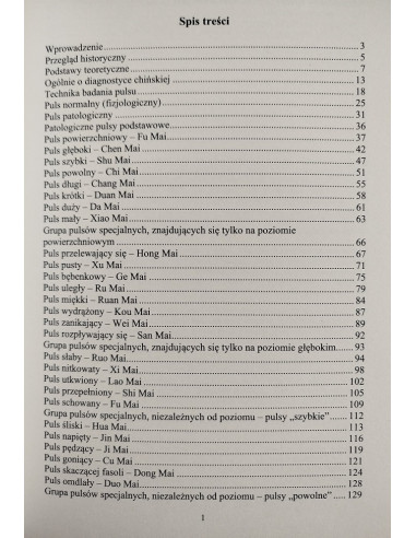 CHIŃSKA DIAGNOSTYKA Z PULSU - wydanie I. DR TADEUSZ BŁASZCZYK - PROHERBA