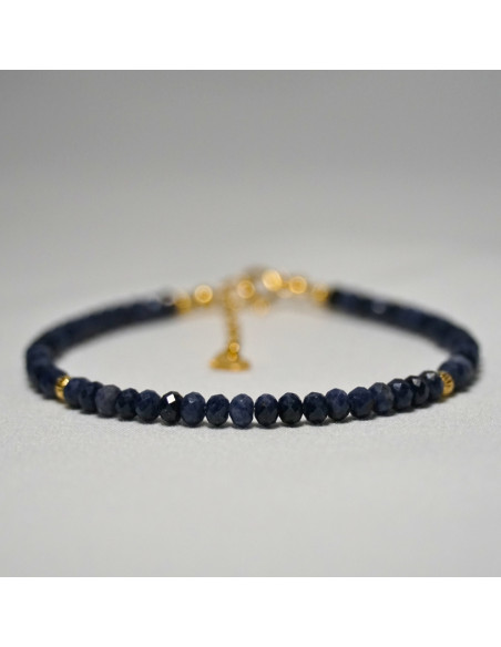 Bransoletka Oponka Szafir 3x2mm - Crystals Break