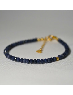 Bransoletka Oponka Szafir 3x2mm - Crystals Break 2