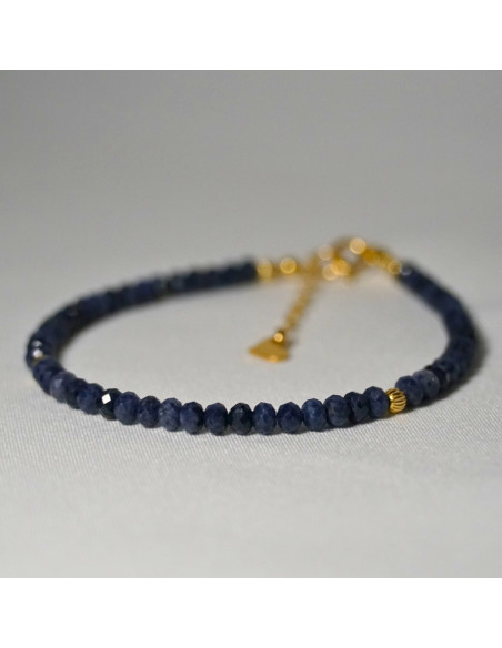 Bransoletka Oponka Szafir 3x2mm - Crystals Break