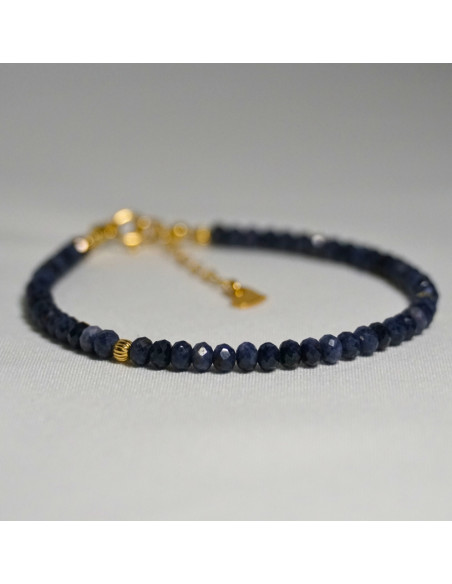 Bransoletka Oponka Szafir 3x2mm - Crystals Break