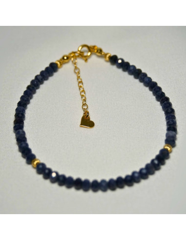 Bransoletka Oponka Szafir 3x2mm - Crystals Break