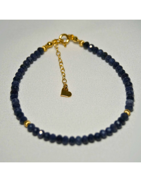 Bransoletka Oponka Szafir 3x2mm - Crystals Break