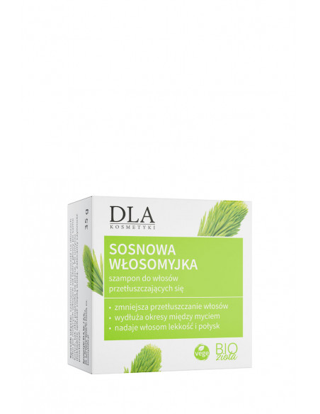 SZAMPON DO WŁOSÓW PRZETŁUSZCZAJĄCYCH, SOSNOWA WŁOSOMYJKA 35g - KOSMETYKI DLA